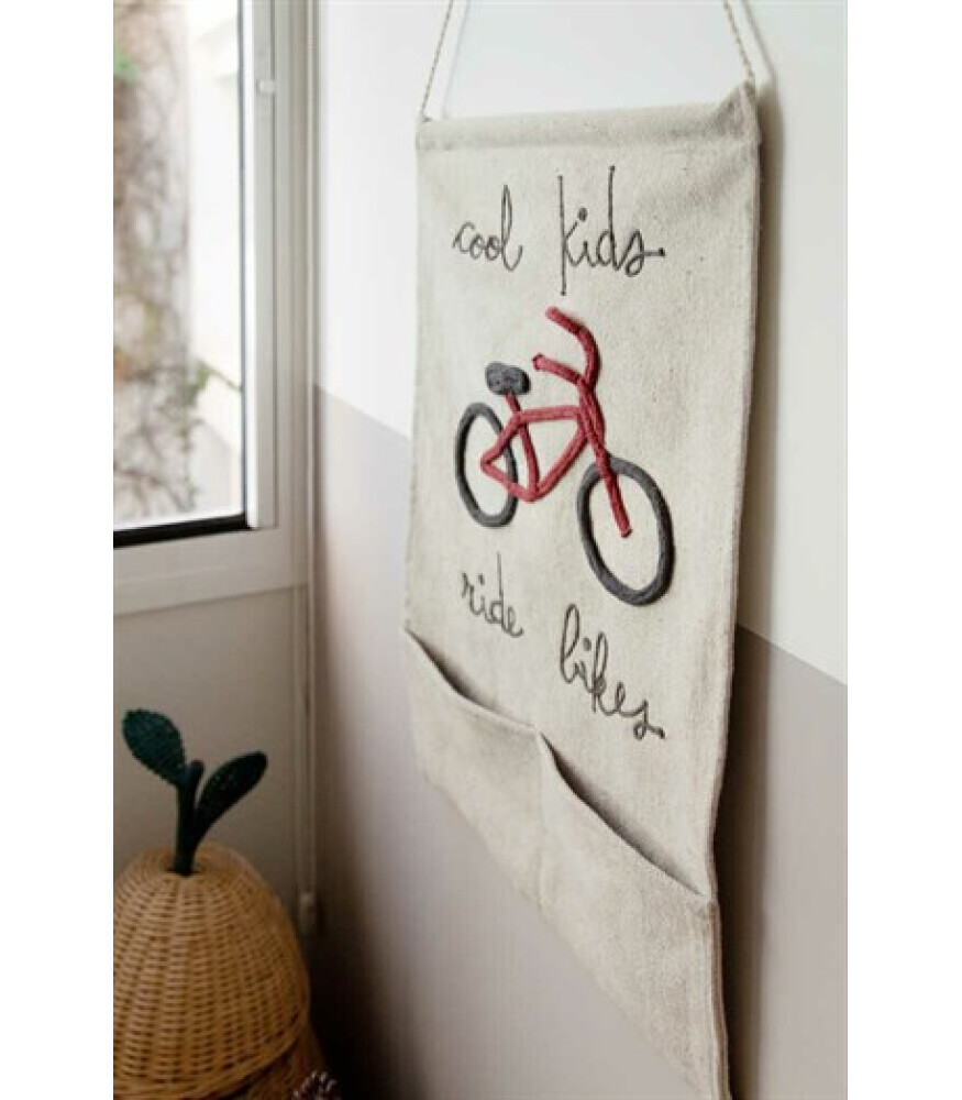 Wall Pocket Hanger Cool Kids Ride Bikes