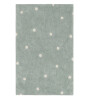Lorena Canals Halı // Mini Dot Blue Sage