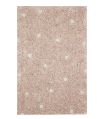 Lorena Canals Halı // Mini Dot Rose