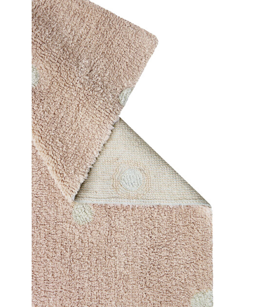 Lorena Canals Halı // Mini Dot Rose