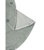 Lorena Canals Halı // Round Dot Blue Sage