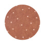 Lorena Canals Halı // Round Dot Chestnut