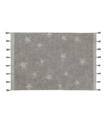 Lorena Canals Hippy Stars Halı // Gri (120x175cm)