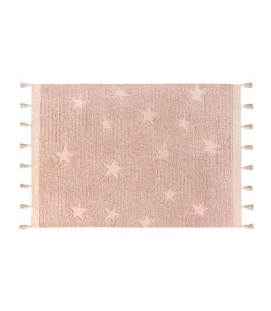 Lorena Canals Hippy Stars Halı // Vintage Nude (120x175cm)