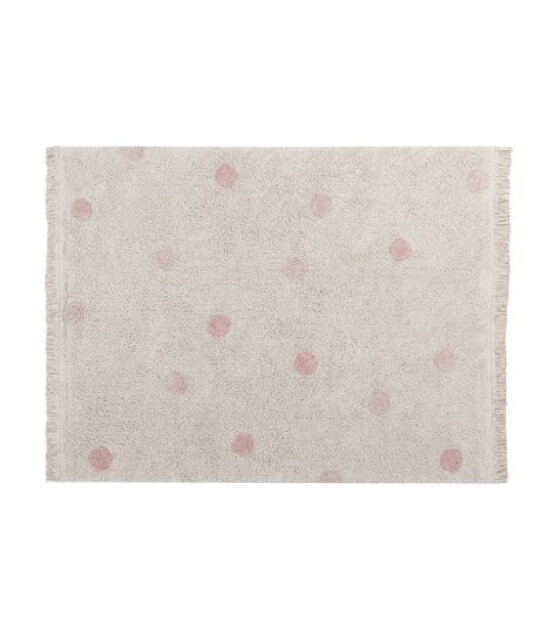 Lorena Canals Hippy Dots Kilim // Vintage Nude (120x160cm)