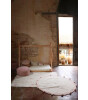 Lorena Canals Hippy Dots Kilim // Vintage Nude (120x160cm)