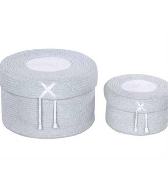 Lorena Canals Candy Box Sepet // Light Blue (L)