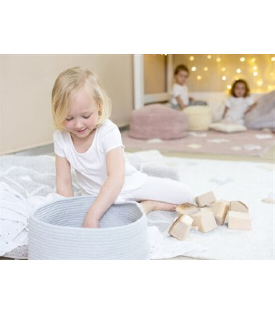 Lorena Canals Candy Box Sepet // Light Blue (L)
