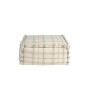 Lorena Canals Puf // Tartan - Blue Sage