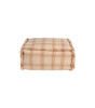 Lorena Canals Puf // Tartan - Rose