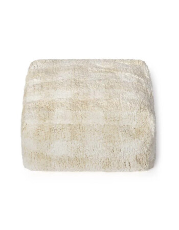 Lorena Canals Vichy Puf // Ivory