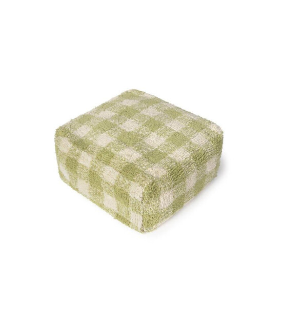 Lorena Canals Vichy Puf // Matcha