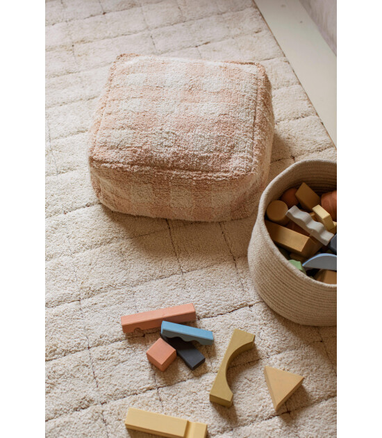 Lorena Canals Puf // Vichy Rose