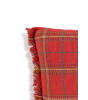 Lorena Canals Yastık // Tartan - Mapple Red