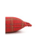 Lorena Canals Yastık // Tartan - Mapple Red