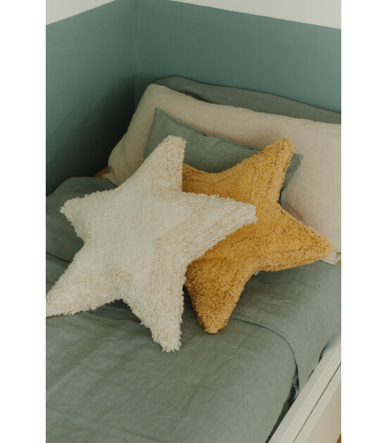 Lorena Canals &Ccedil;ocuk Odası Yastığı, Stella Ivory