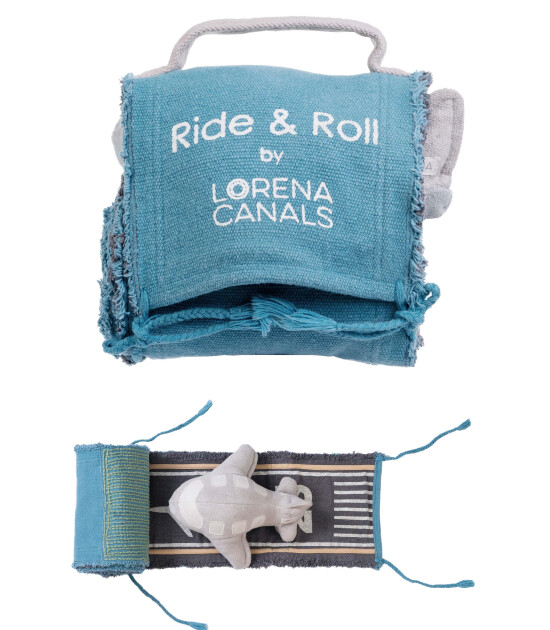 Lorena Canals Soft Toy // Ride & Roll Airplane