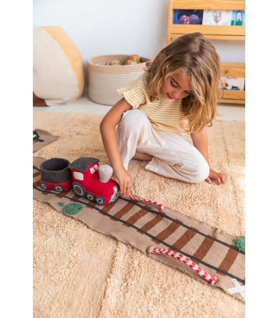 Lorena Canals Soft Toy // Ride & Roll Train