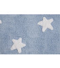 Lorena Canals Stars Halı // Mavi - Beyaz (120x160cm)