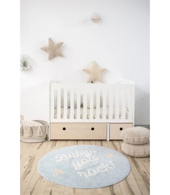 Lorena Canals Mr. Wonderful Kids Baby Halı // You Rock (120cm)