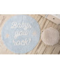 Lorena Canals Mr. Wonderful Kids Baby Halı // You Rock (120cm)