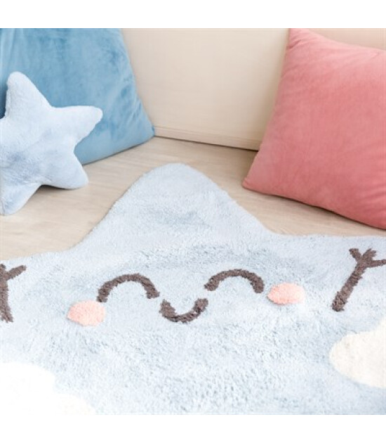 Lorena Canals Mr. Wonderful Kids Baby Halı // Happy Star  (120cm)