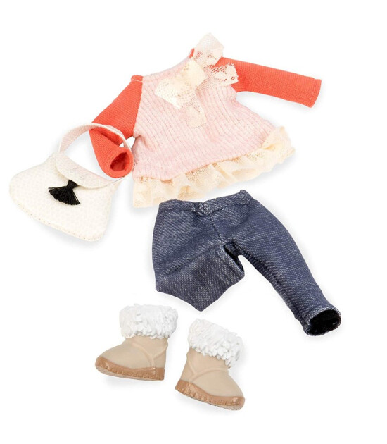 Lori Oyuncak Bebek Kıyafet Seti // Lace