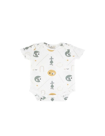 Lullalucca Kısa Kollu Body Ayva Göbek