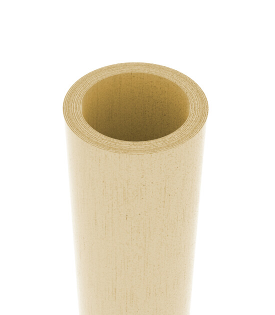 Lund London Bamboo Straws - 12 mm Bambu Pipet Set (4 Adet)