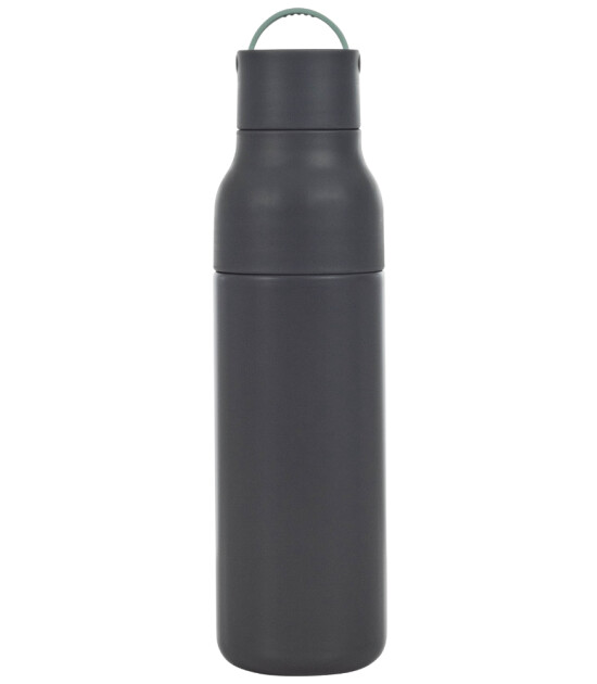 Lund London Active Paslanmaz Çelik Su Şişesi (500 ml) // Grey