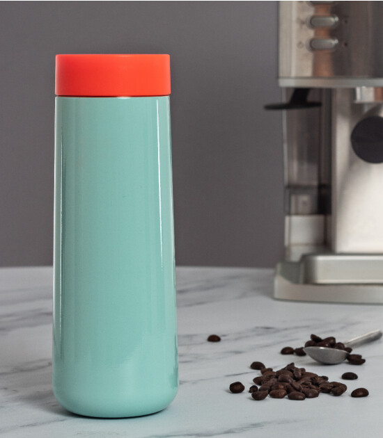 Lund London Travel Mug Termos Bardak (350 ml) // Coral & Mint