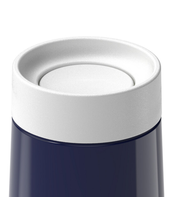 Lund London Travel Mug Termos Bardak (350 ml) // Indigo & White