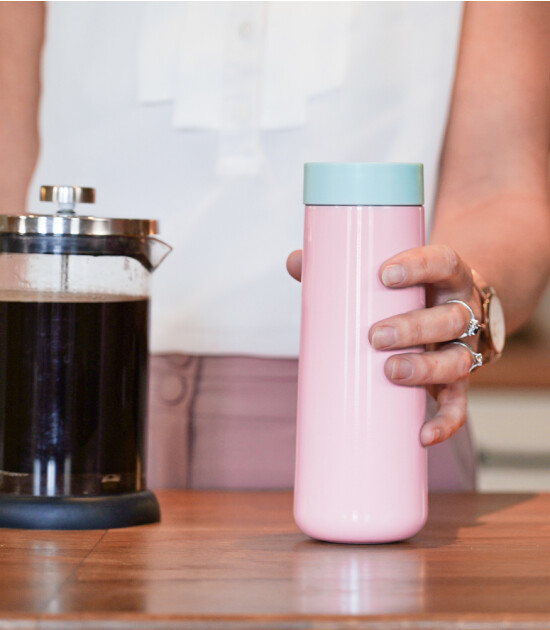 Lund London Travel Mug Termos Bardak (350 ml) // Pink & Mint