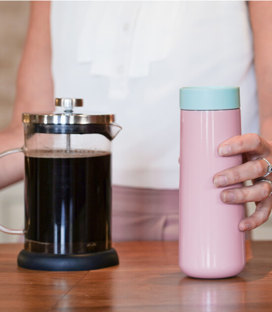Lund London Travel Mug Termos Bardak (350 ml) // Pink & Mint