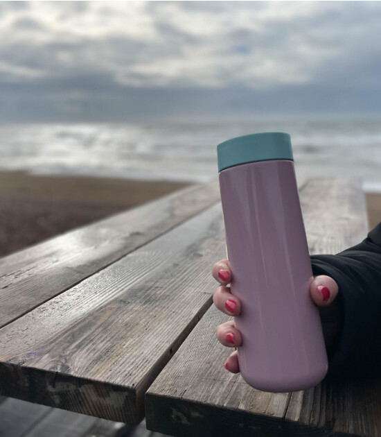 Lund London Travel Mug Termos Bardak (350 ml) // Pink & Mint