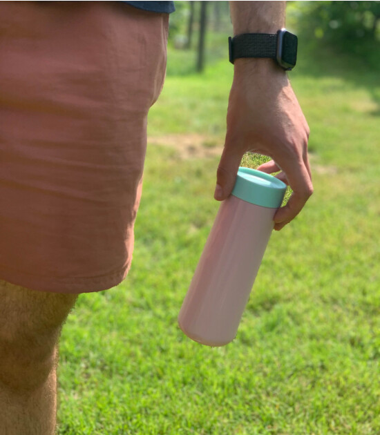 Lund London Travel Mug Termos Bardak (350 ml) // Pink & Mint