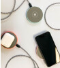 Lund London Gece Lambası ve Wireless Şarj // White