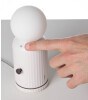 Lund London Gece Lambası ve Wireless Şarj // White