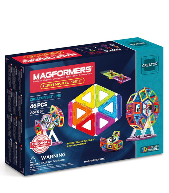 Magformers Mıknatıslı Creative Set (46 Parça)