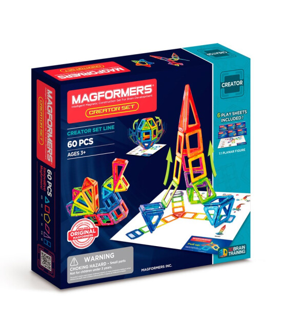 Magformers Mıknatıslı Creative Set (60 Parça)