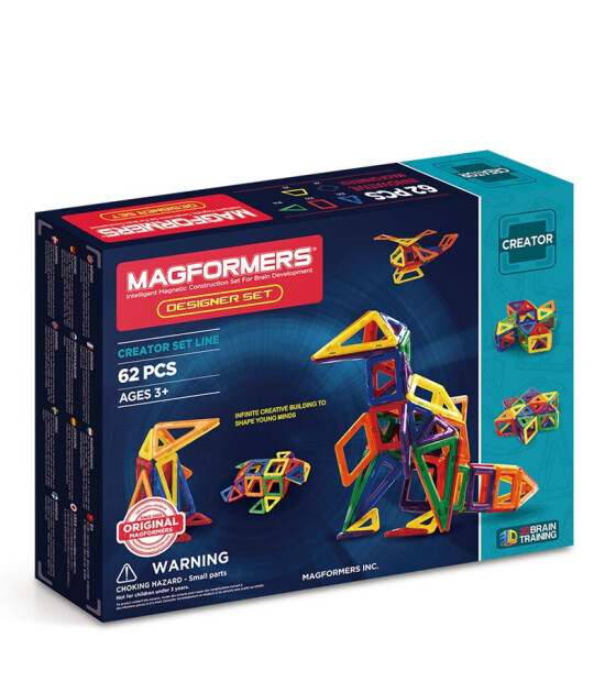 Magformers Mıknatıslı Creative Set (62 Parça)