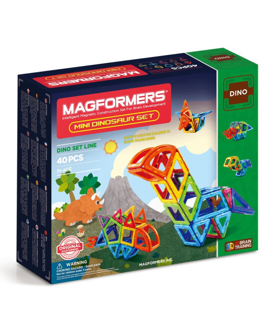 Magformers Mıknatıslı Dino Set (40 Parça) kb