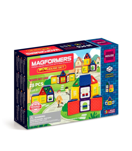 Magformers Mıknatıslı House Set (28 Parça)