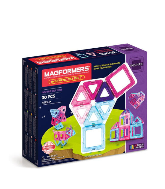 Magformers Mıknatıslı Yaratıcı Inspire Set (30 Parça)