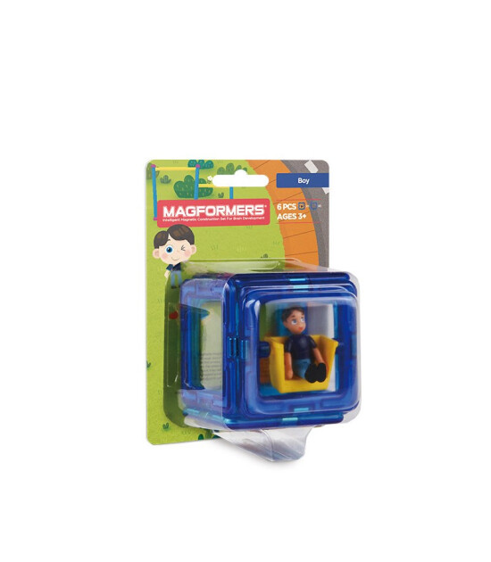 Magformers Mıknatıslı Mini Set // Boy (6 Parça)