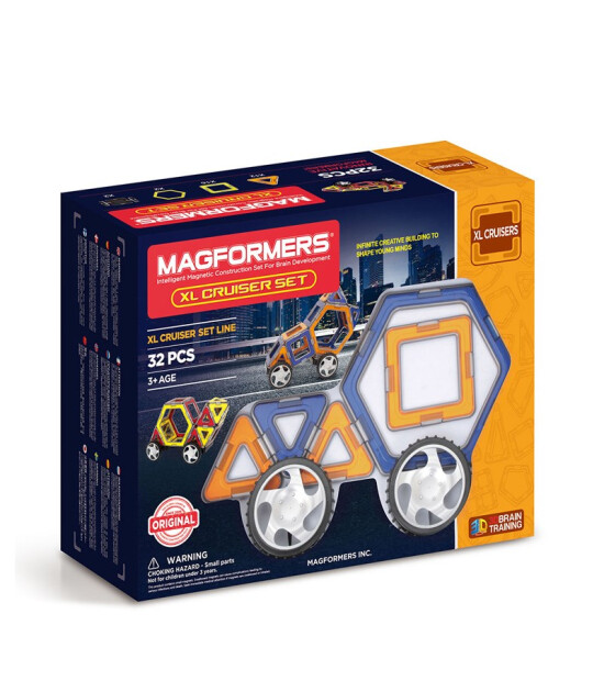 Magformers Mıknatıslı XL Cruiser Set (32 Parça)