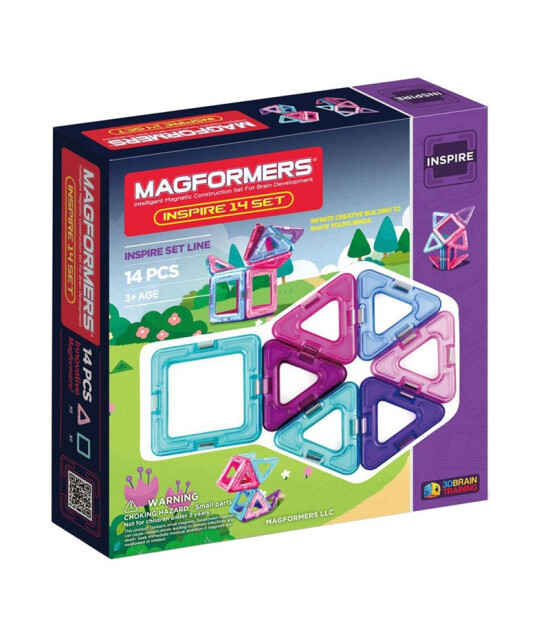 Magformers Mıknatıslı Yaratıcı Inspire Set (14 Parça)