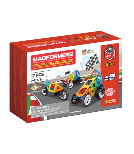 Magformers Mıknatıslı Amazing Transform Wheel Set (17 Parça)