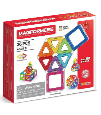 Magformers Mıknatıslı Basic Set (26 Parça)