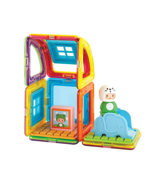 Magformers Mıknatıslı Cube House Set // Frog (20 Parça)